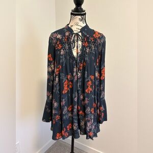 Free People Floral Top